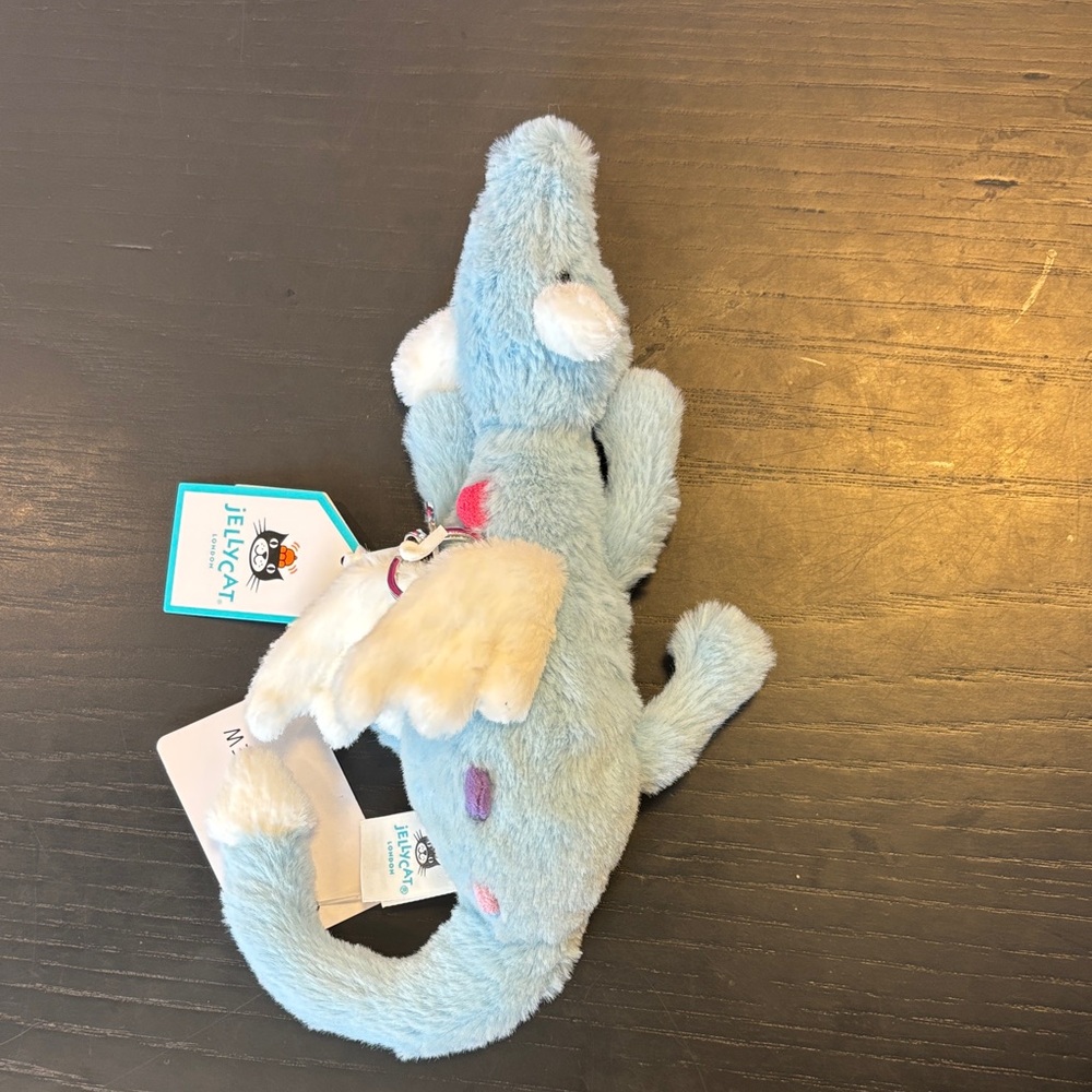 Jellycat Sky Dragon bag charm